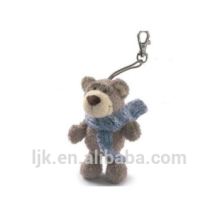 customized OEM design teddy bear keychain